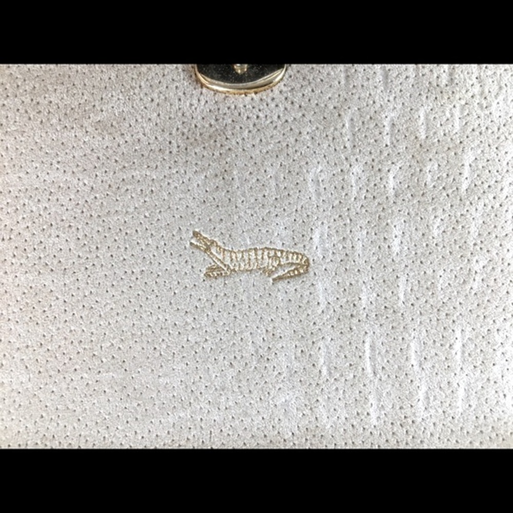 🚨RARE🚨 Vintage 🔥Pierre Cardin🔥 GENUINE Crocodile Clutch Purse - Picture 2 of 3
